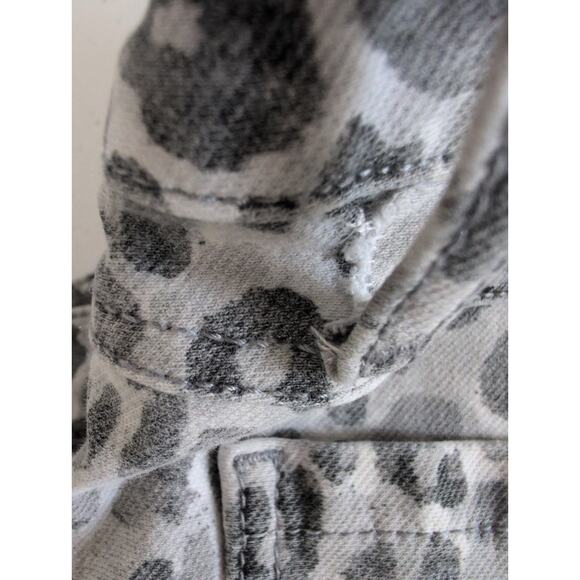 J McLaughlin Lexi Jeans Women 4 (28x30) Animal Print Skinny Mid Rise Stretch - Picture 9 of 9